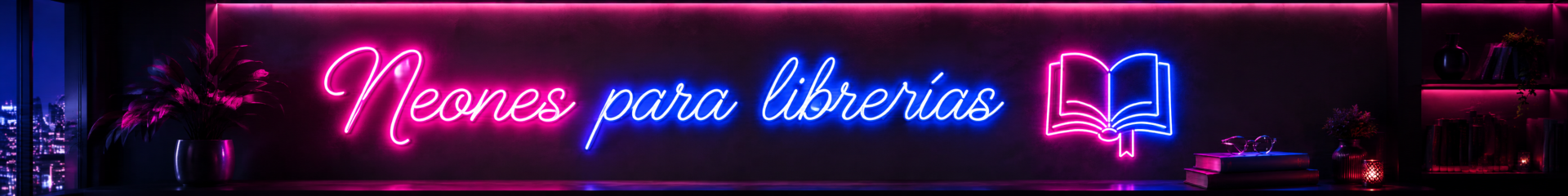 Neones para librerías