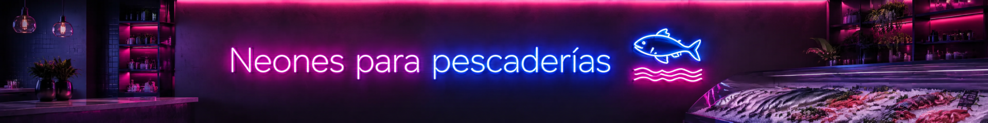 Neones para Pescaderías: Rótulos LED que Realzan la Frescura