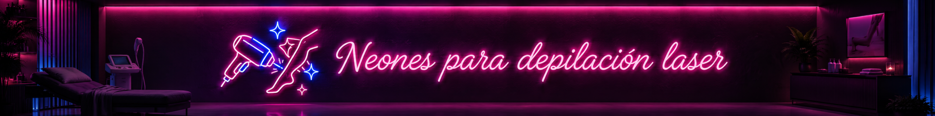 Neones para Depilación Láser