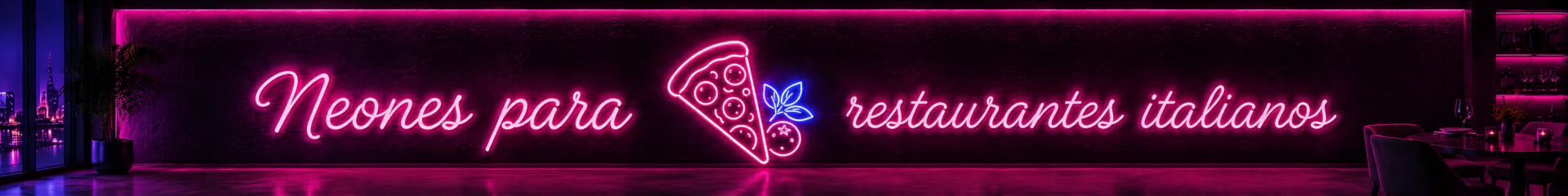 Neones para restaurantes italianos
