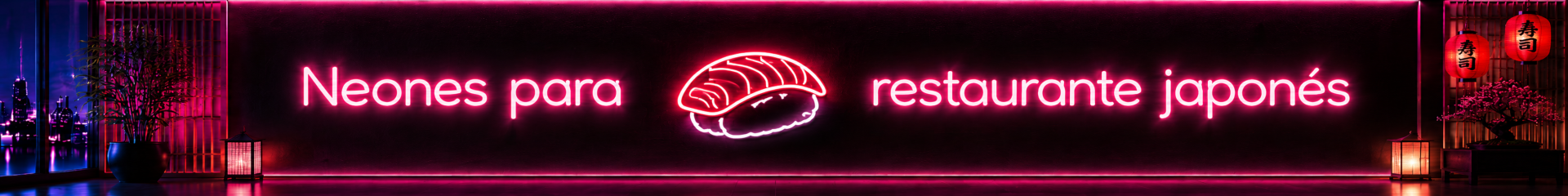 Neones para restaurantes japoneses