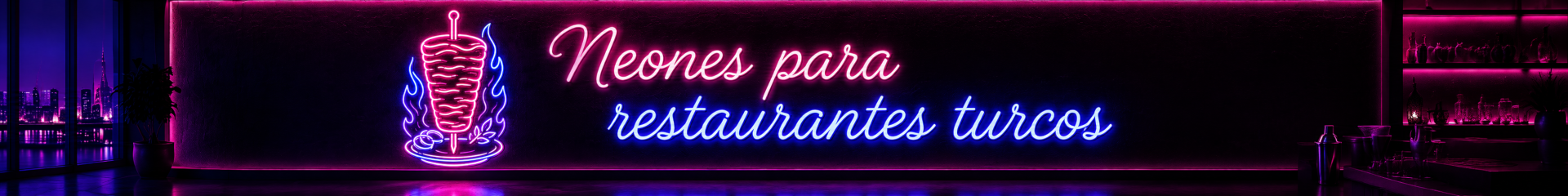 Neones para restaurantes turcos