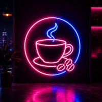 Neones para cafetería