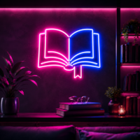 Neones para librerías