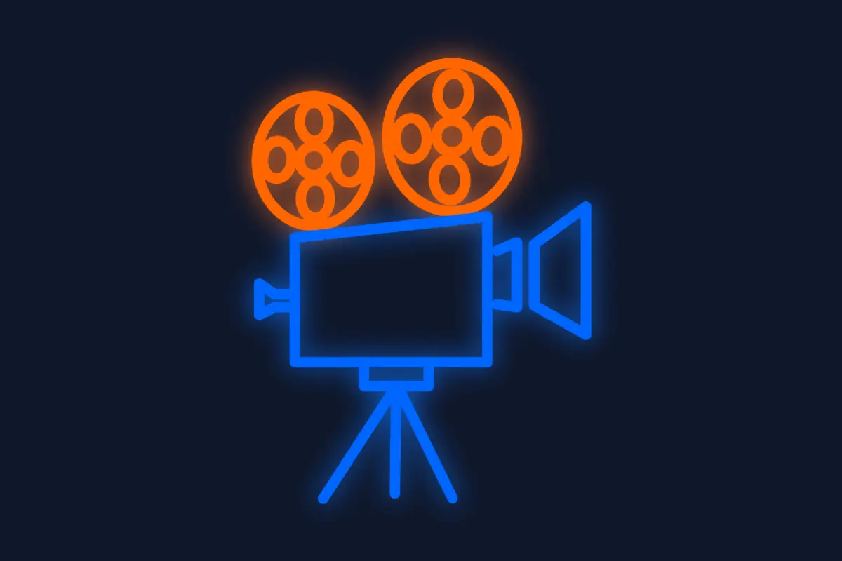 Cámara cine producción cinematográfica