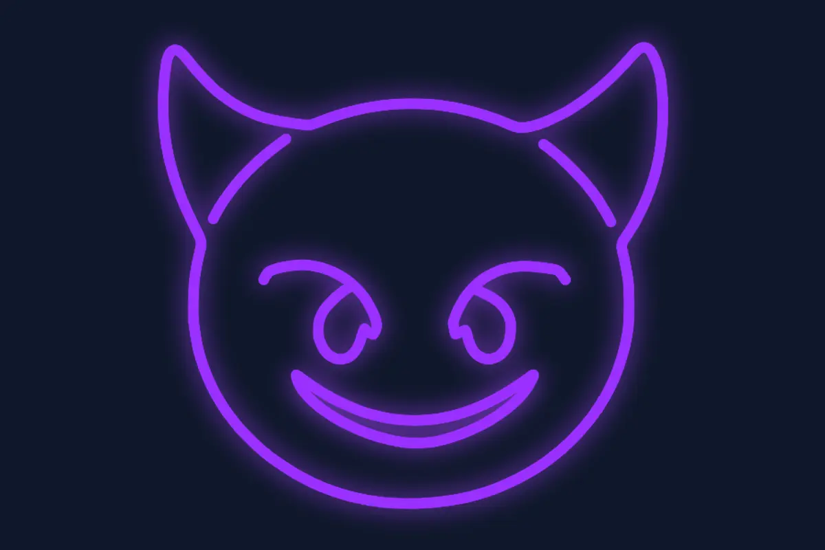 Emoji de diablillo
