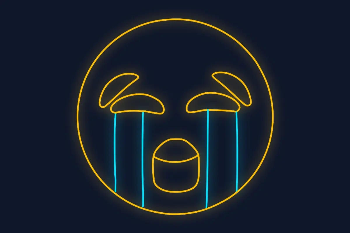 Emoticono de llanto
