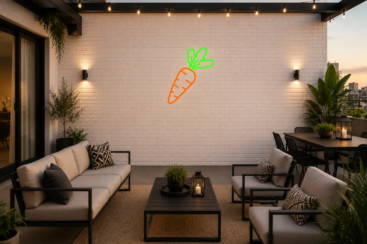 Zanahoria vegetariana orgánica